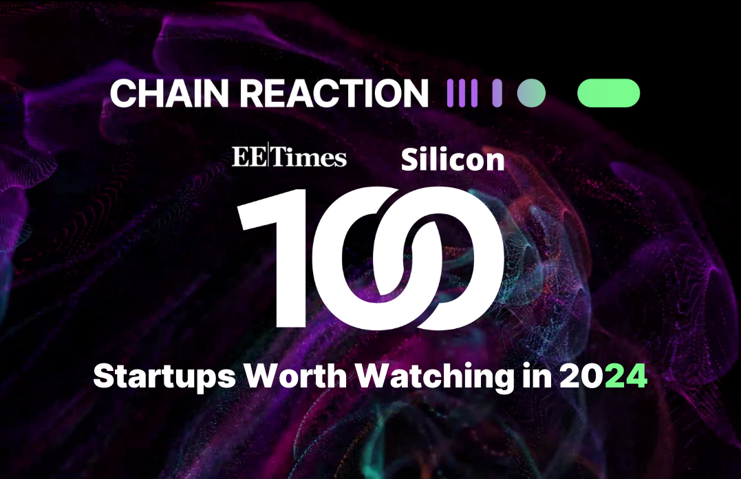 Chain Reaction listed in the Silicon 100 most promising startups 2024